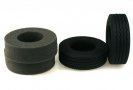 Wide Rubber Tires for 1/14 Scale Truck×2 Pcs