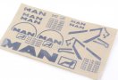 Metal Stickers For TAMIYA 1/14 Scale MAN Truck