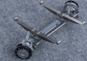 Reality Metal Front Steering Axle For 1/14 Scale Truck
