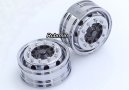 Chromeplate Front Wheel For 1/14 Scale Truck