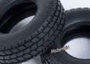 Wide Rubber Tires for 1/14 Scale Truck ×2