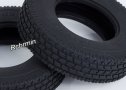 Standard Rubber Tires for 1/14 scale truck ×2