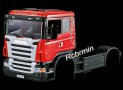 2 Axle Low Roof SCANIA Cab Kit for 1/14 Scale Trucks ( Unpain