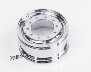 Metal Chromeplate Wide Rim For Front Wheels × 1