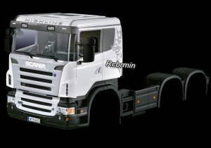 3 Axle Low Roof SCANIA Cab Kit ( Unpainted )