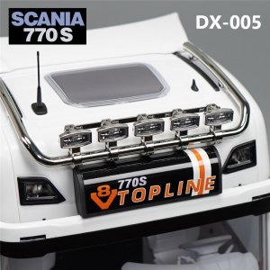 small advertising light box for 1/14 Scania 770S