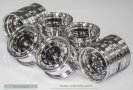 6×4 Metal Chromium Plating Wheels Upgrade Kit